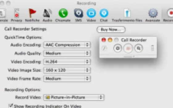 Call Recorder Skype per Mac
