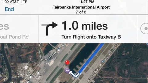 Le Mappe Apple guidano gli utenti verso le vie di rullaggio in aeroporto