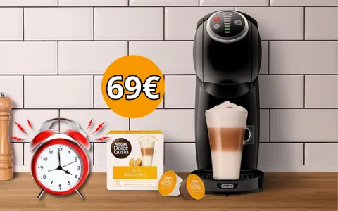 De'Longhi Nescafé Dolcegusto: CROLLA il prezzo per un Natale gustoso