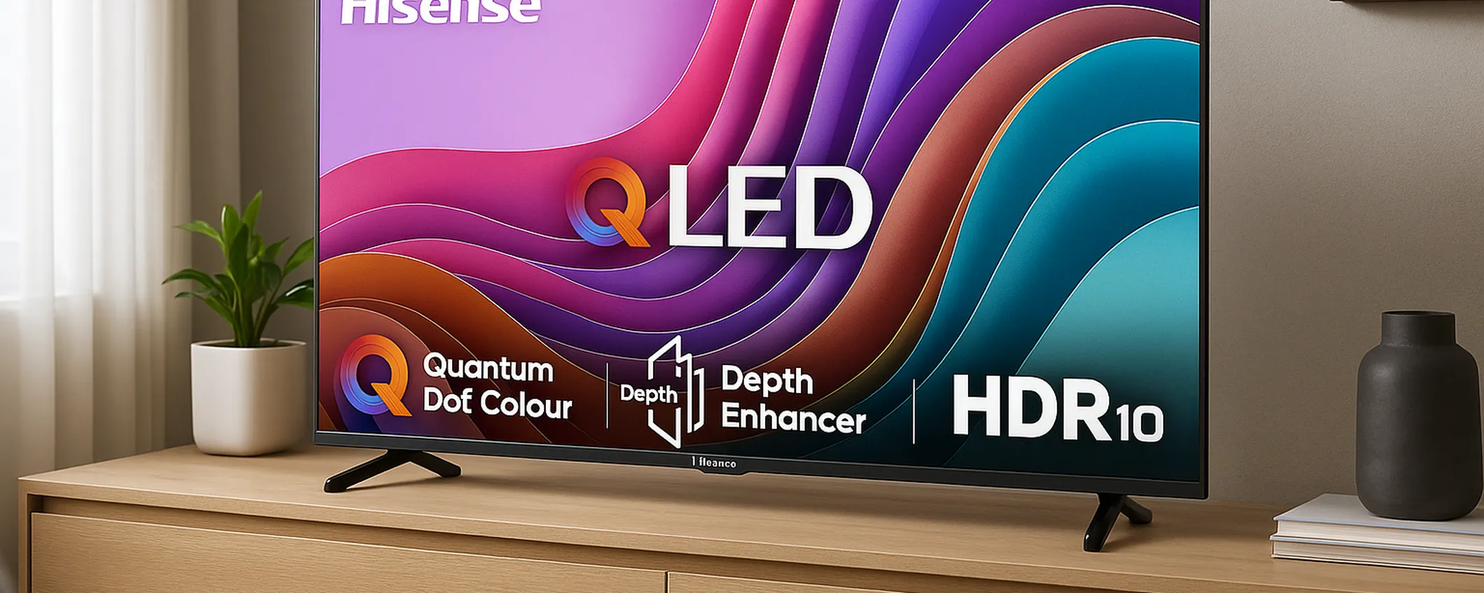 Super sconto QLED: la Smart TV Hisense da 32