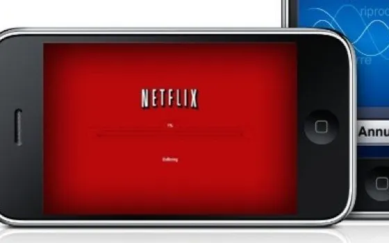 Gli streaming video di Netflix in arrivo su iPhone