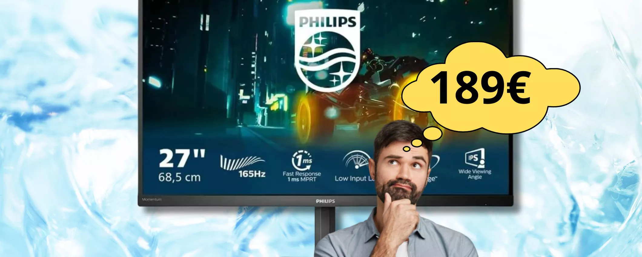 Non aspettare la Befana: monitor gaming Philips ORA a soli 189 euro!