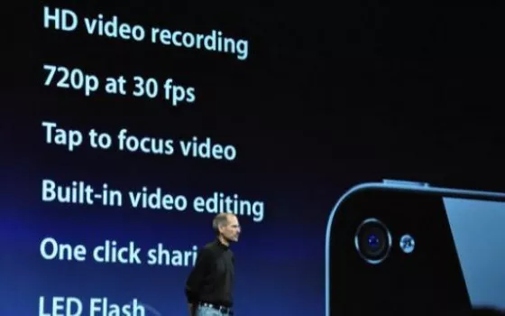 WWDC 2010: iPhone 4, la nuova fotocamera da 5 megapixel