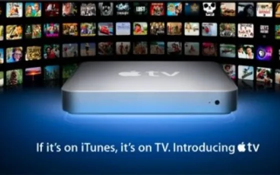 Apple TV: eliminato il modello da 40 GB, prezzo abbassato per il modello da 160 GB