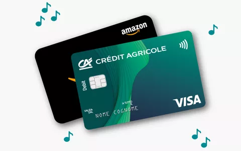 Crédit Agricole: ecco come puoi ricevere fino a 250€ in buoni Amazon