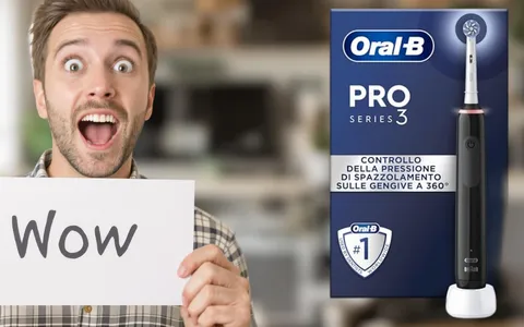 Spazzolino elettrico Oral-B Pro 3: rivoluziona la tua igiene orale con una spesa MINI