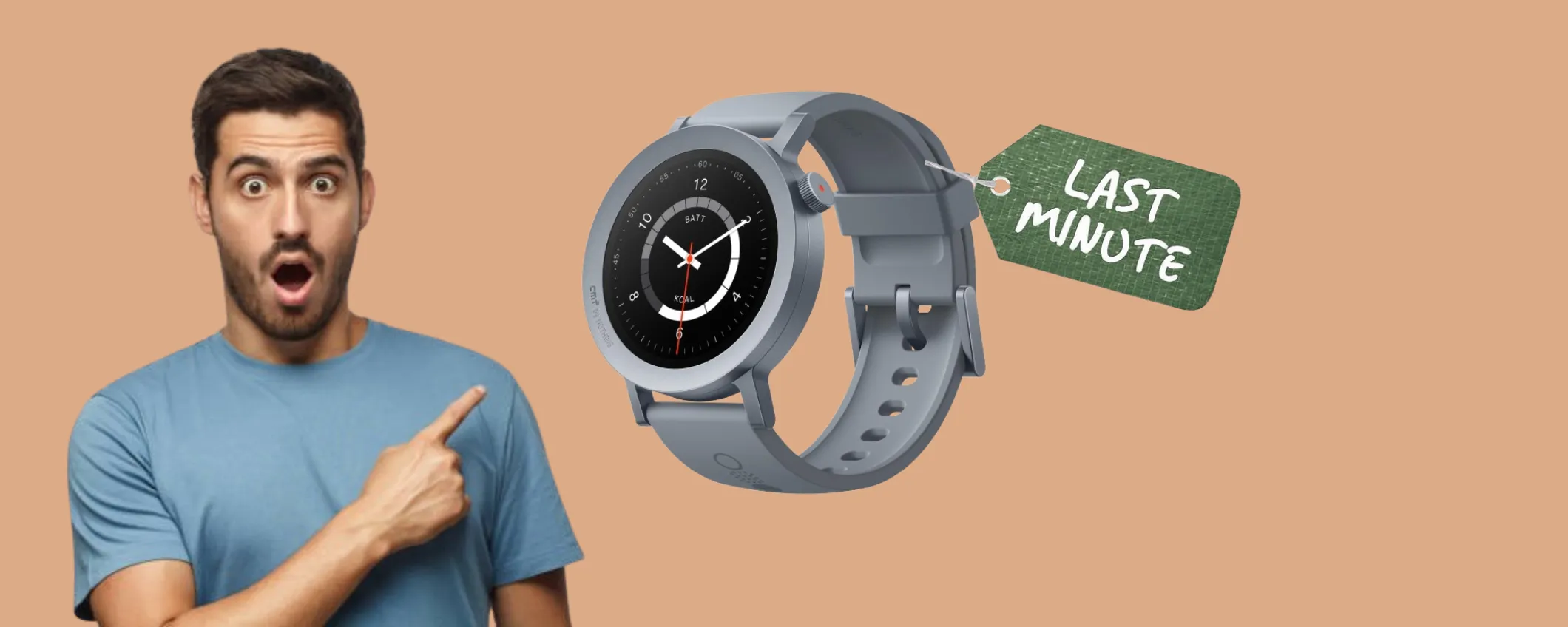 Offerta IRRIPETIBILE: Smartwatch CMF By Nothing Pro 2 a 62€, corri su Amazon!