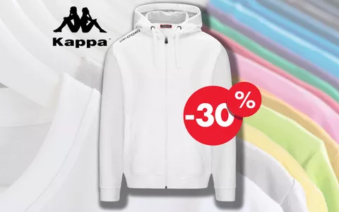 Giacca KAPPA multicolore: meno di 30€ per questo marchio ICONICO!