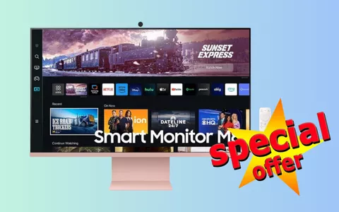 CROLLA IL PREZZO del Samsung Smart Monitor da 32