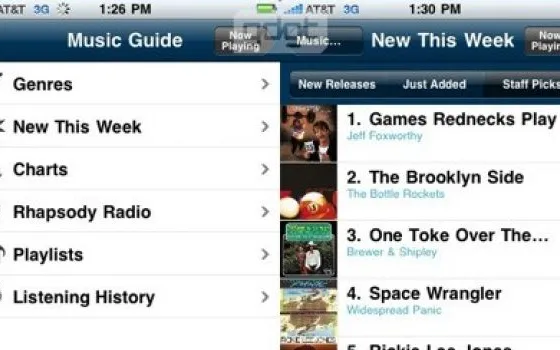 Real: la musica in abbonamento anche su iPhone