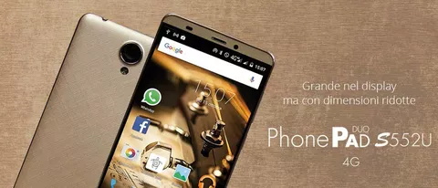 Mediacom annuncia due nuovi smartphone PhonePad S