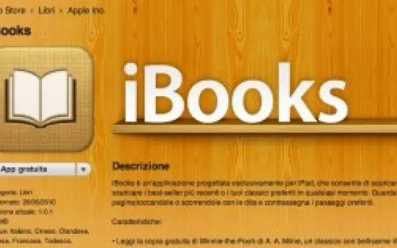 iBooks approda sull'App Store italiano