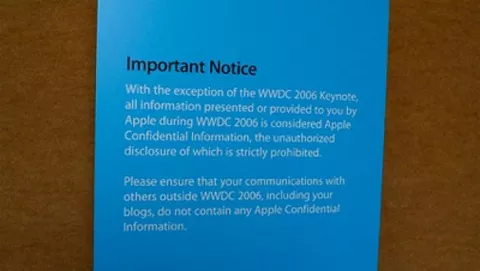 Apple: niente blog al WWDC