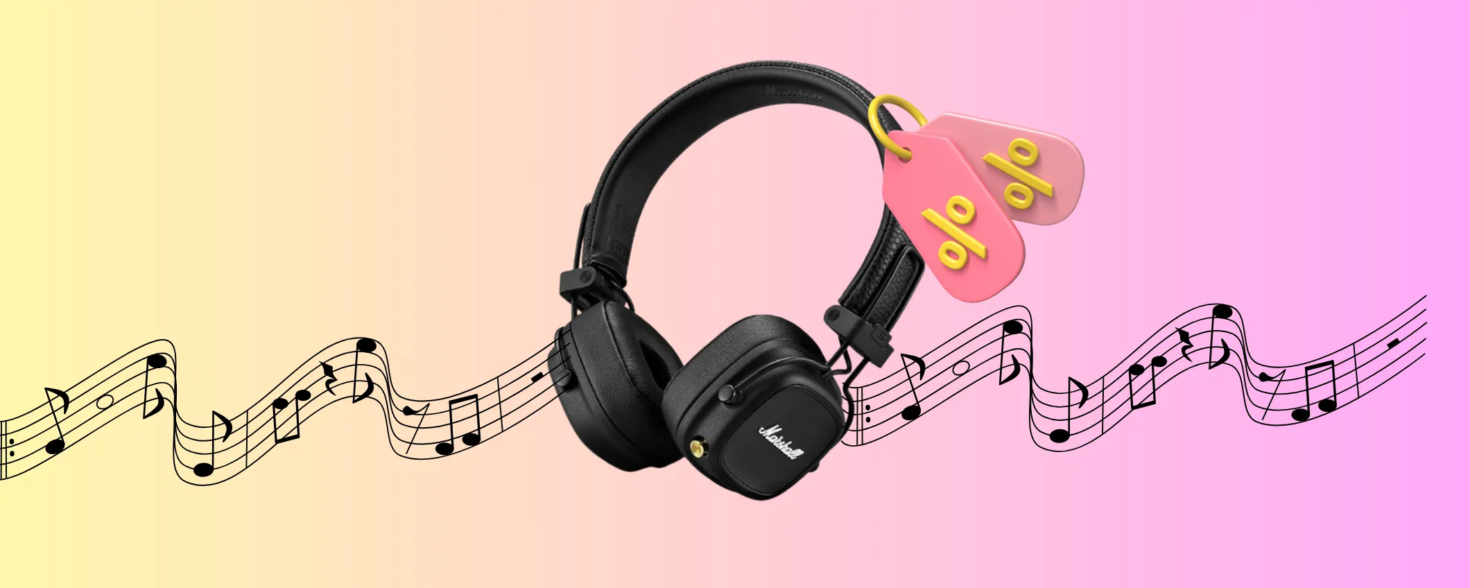 Cuffie Bluetooth Marshall a meno di metà prezzo: offerta schock su Amazon