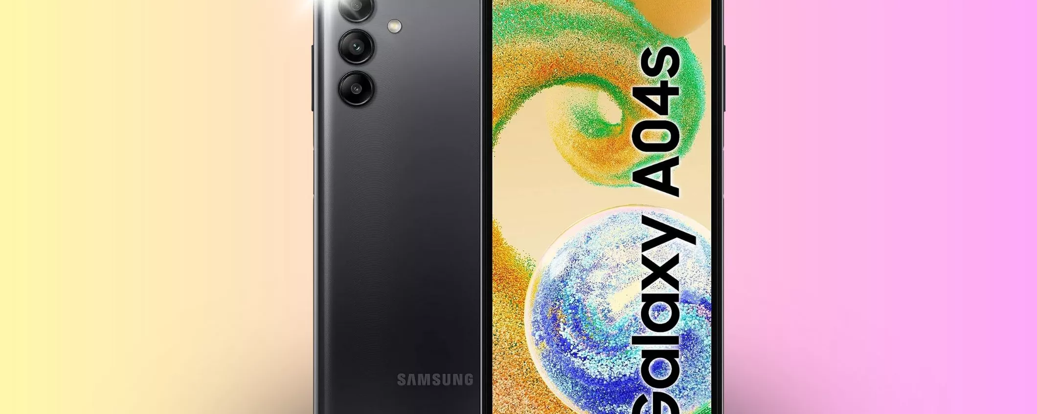 Samsung Galaxy A04s: CROLLA IL PREZZO per poche ore