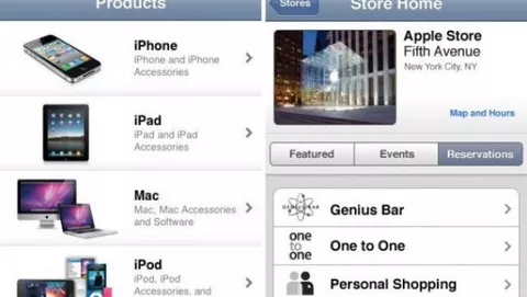 Apple lancia l'applicazione Apple Store per iPhone