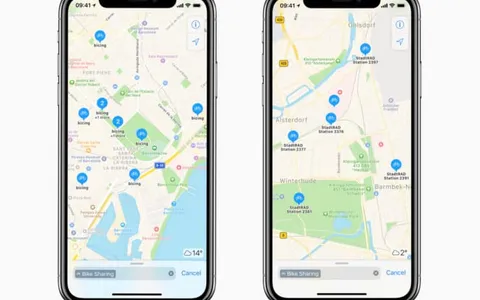 Il Bike Sharing approda sulle Mappe Apple: disponibile in 175 città