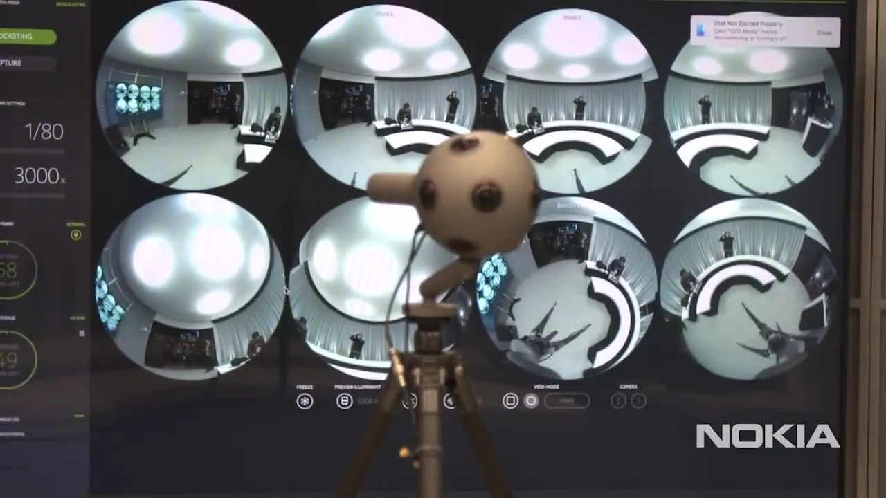 La realtà virtuale catturata con Nokia OZO