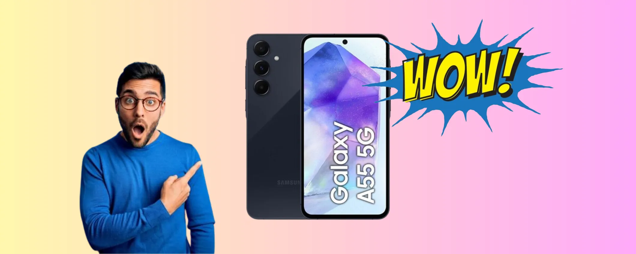 Samsung Galaxy A55 in sottocosto occasione unica solo su eBay news