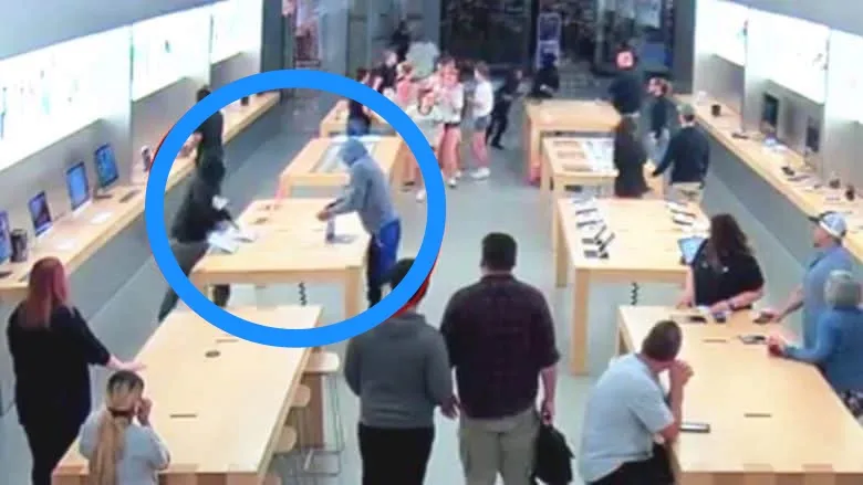 Apple Store, ondata di furti mordi e fuggi per migliaia di Euro