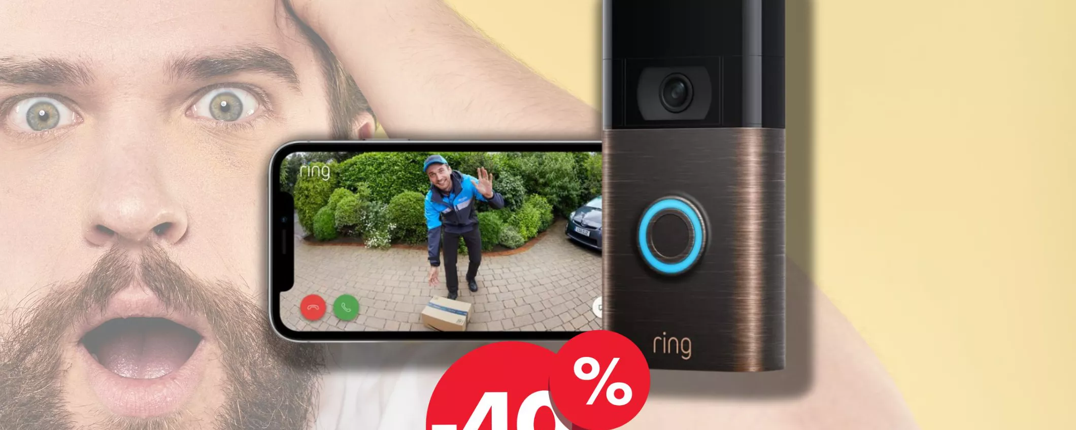 Ring Video Doorbell di Amazon: Sicurezza e Convenienza in un Solo Dispositivo!