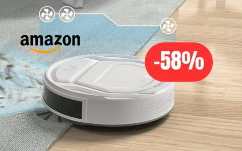 Robot aspirapolvere Lefant al 58%: ESPLODE AMAZON con questa promo