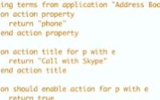 Integrare Skype con l'address book