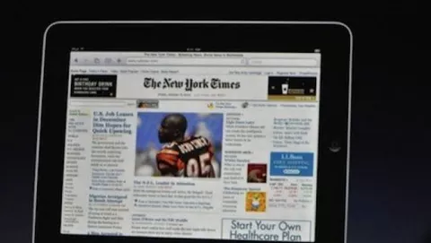 Steve Jobs odia la app per iPad del New York Times