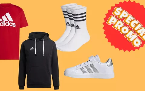 Adidas da 10€ su Amazon: articoli sportivi a PREZZI SCONTATISSIMI, approfittane ora