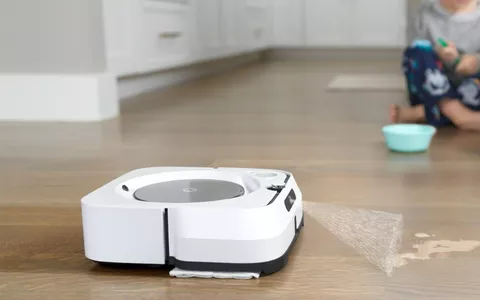 ZERO macchie sul PAVIMENTO con il robot lavapavimenti iRobot (-300