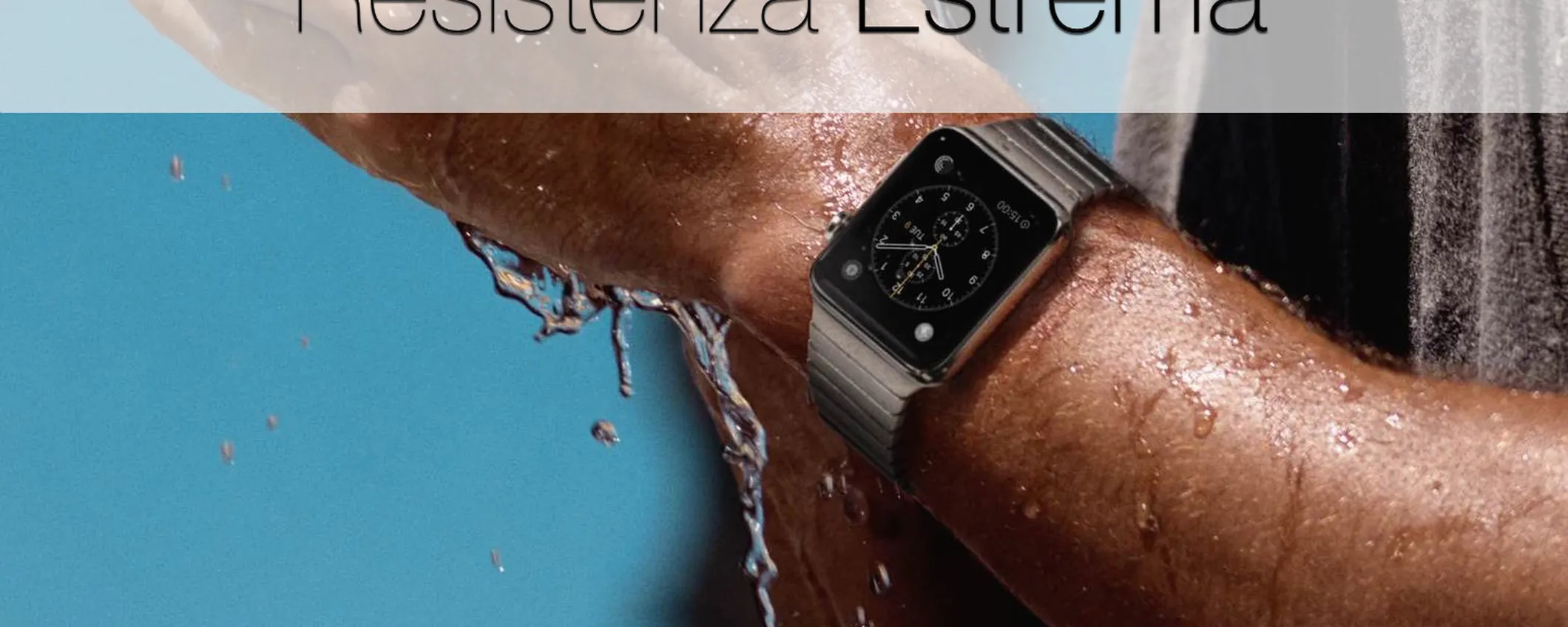 Apple Watch resiste a tuffi di 10m e nuotate di 1,2 km