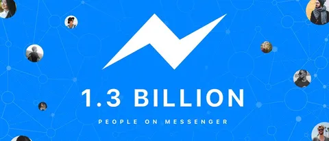 Facebook Messenger, 1.3 miliardi di utenti al mese