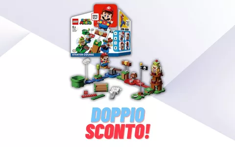 LEGO Avventure di Mario a soli 42,55€ grazie al DOPPIO SCONTO