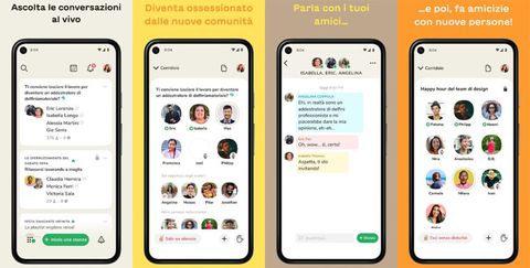 Clubhouse si aggiorna: arrivano nuova icona e lingua italiana
