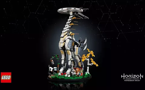 LEGO Horizon Forbidden West: Collolungo, il set con ALOY scontato del 53% (Amazon)