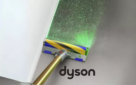 Dyson V12: SCONTO SPECIALE per la luce verde che cattura lo sporco!
