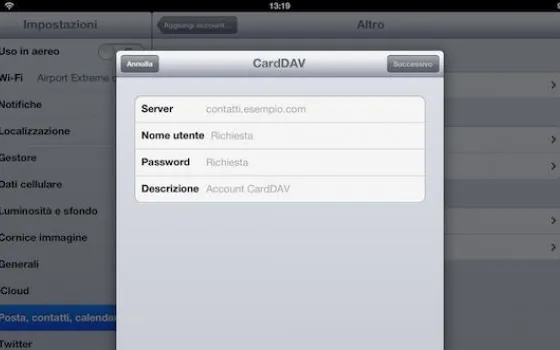 Sincronizzare contatti Google e iOS col protocollo CardDAV