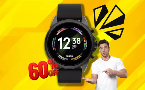 Smartwatch FOSSIL: il prezzo CROLLA grazie allo sconto folle del 60% su Amazon!