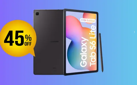 Samsung Galaxy Tab S6 Lite (con S Pen inclusa): oggi lo paghi quasi la metà