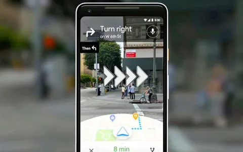 Google Maps, navigazione in realtà aumentata