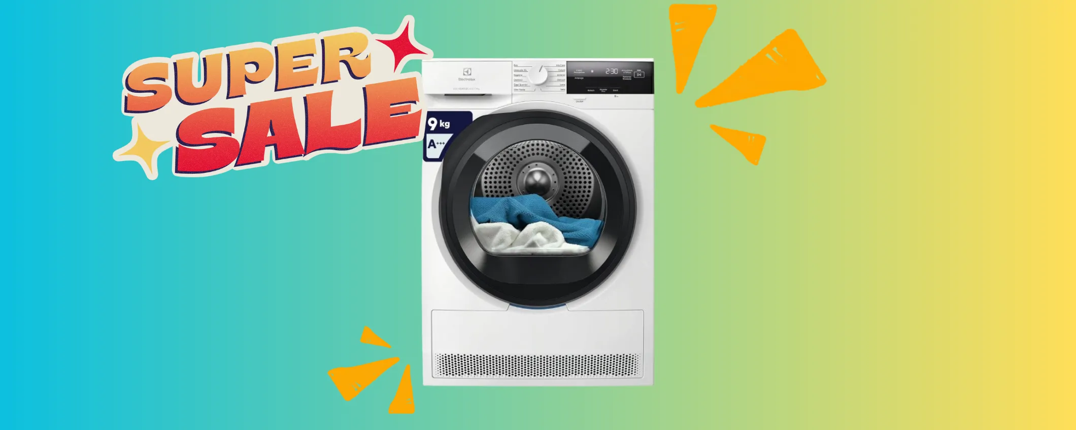 Asciugatrice Electrolux: con il maxi sconto eBay oggi la porti a casa a 270€ in meno