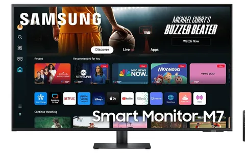 Samsung M7: monitor 4K multifunzione in offerta a 419€ su Amazon