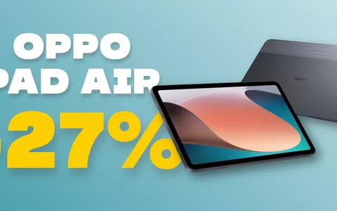 OPPO Pad Air con Snapdragon 680: il prezzo CROLLA su Amazon