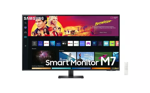 Samsung Smart Monitor M7 4K ad un prezzo eccezionale su Amazon