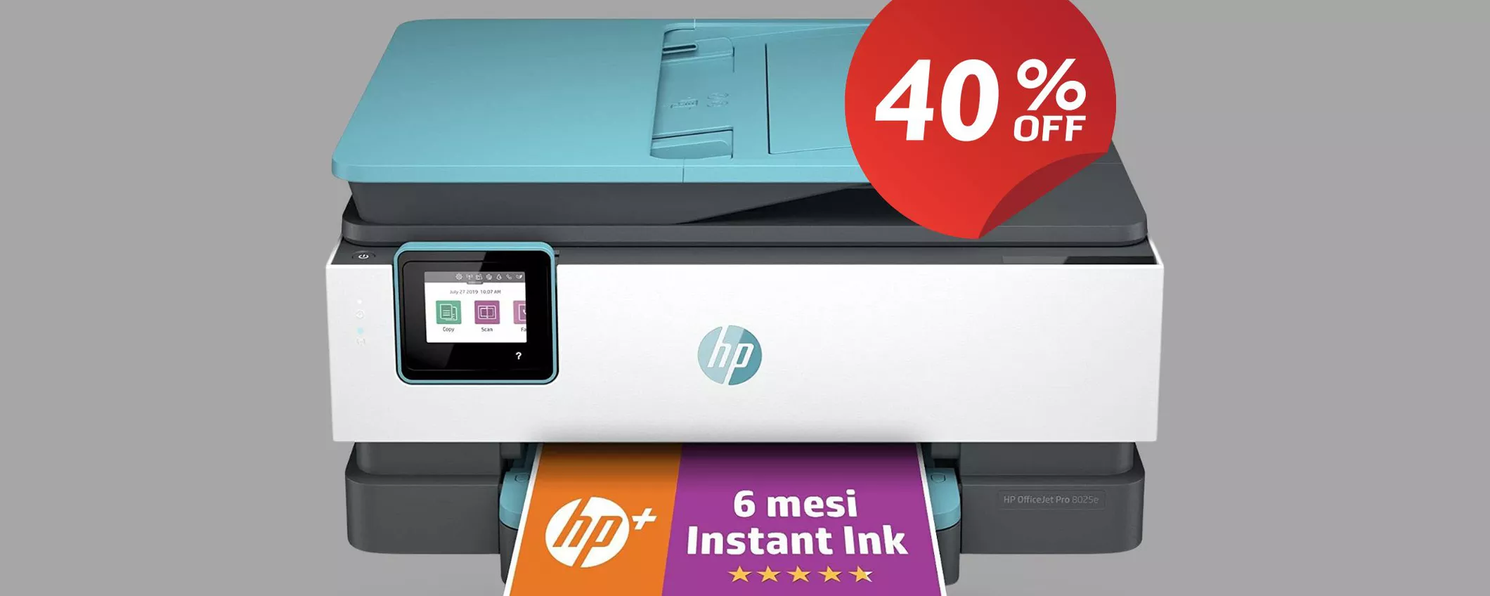 HP OfficeJet PRO: Stampa in maniera professionale al 41% in meno