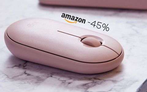 Logitech Pebble Mouse: SCONTO WOW del 45% su Amazon