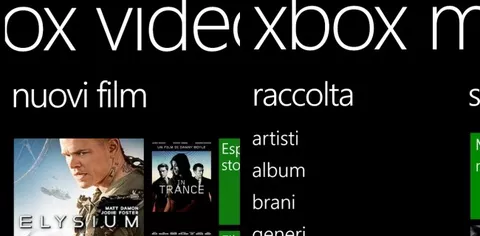 Xbox Video e Music arrivano su Windows Phone 8