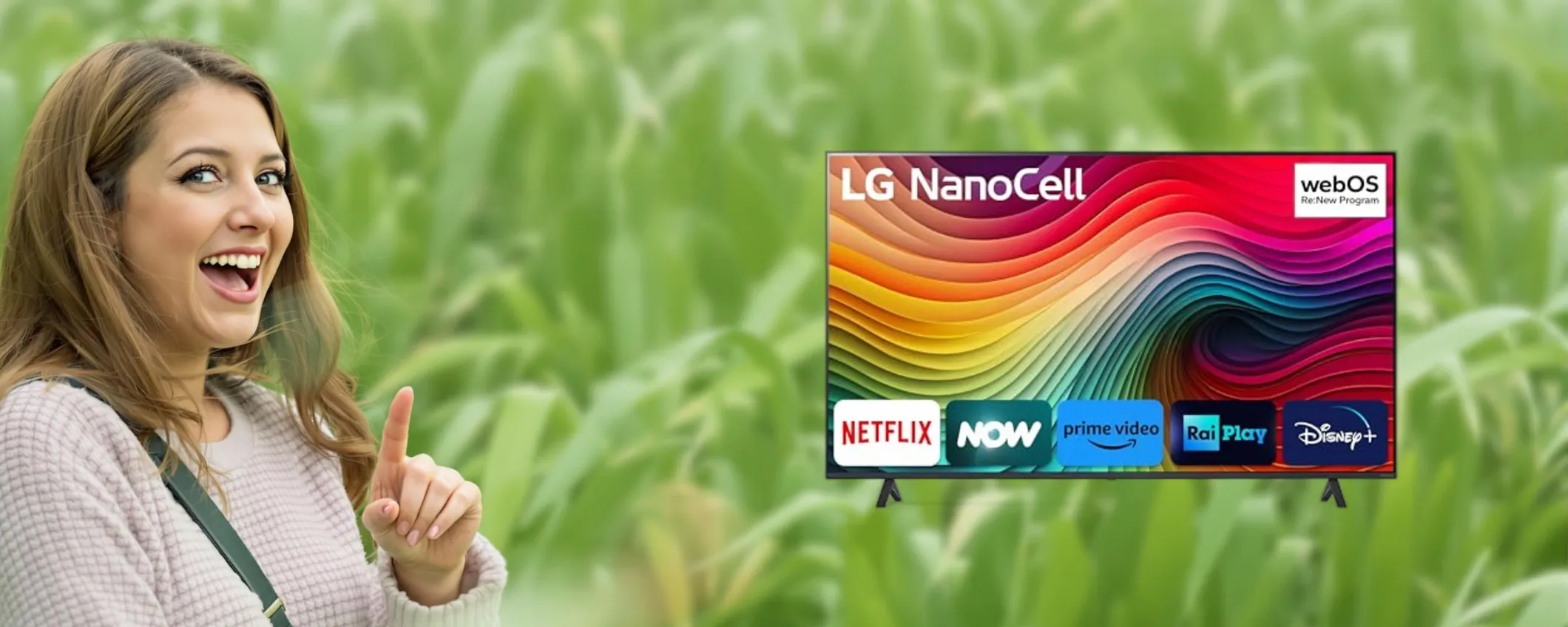 Smart TV LG NanoCell 50'' in offerta: qualità 4K a prezzo affare