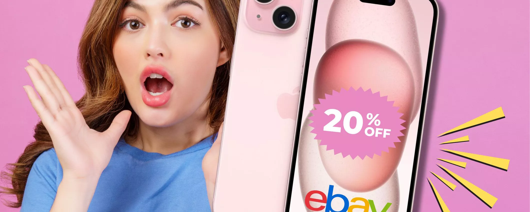 INCREDIBILE: iPhone 15 rosa su eBay a prezzo MAI visto prima!