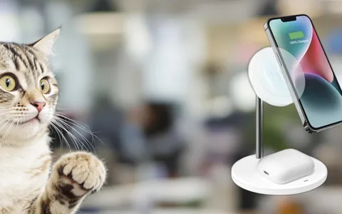 Solo 9€ per la Stazione di ricarica wireless 2-in-1: sconto schock del -51%
